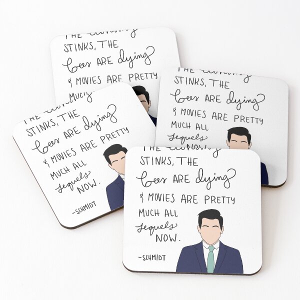 Item preview, Schmidt from New Girl quote, economy stinks designed and sold by Alyssabutcherart.