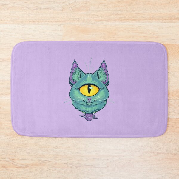 Item preview, ALIEN CAT CYCLOPS - Blue designed and sold by thoughtsupnorth.