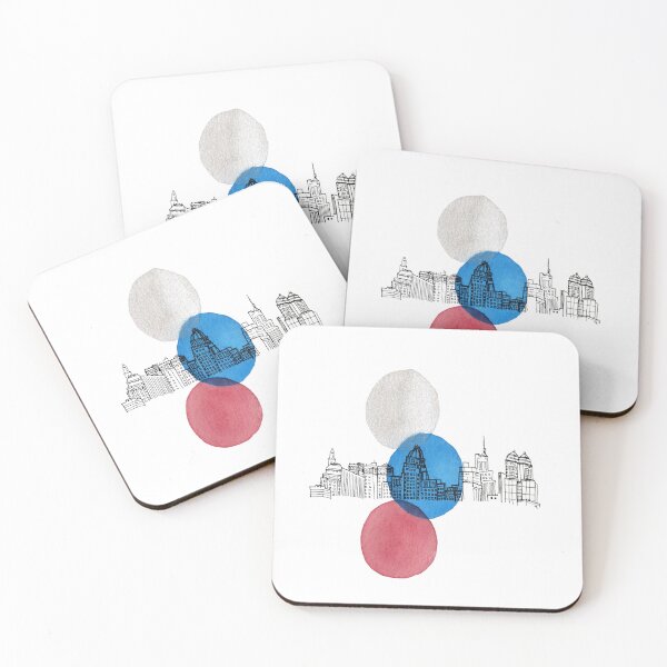 Item preview, Buffalo Skyline designed and sold by Potluck Art Co.