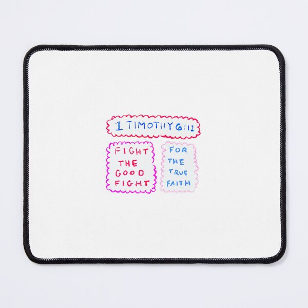 Item preview, fight the good fight designed and sold by geranium place.