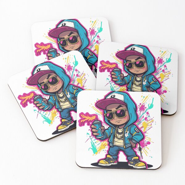 Item preview, Graffiti Vibes – Neon Urban Streetwear Art designed and sold by StilKreationen.
