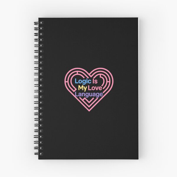 Item preview, Copy of Logic Is my love language; Nerd love  Geek romance  Analytical mind  Smart love  Puzzle aesthetic  Clever shirt  Love and logic designed and sold by Galskap.