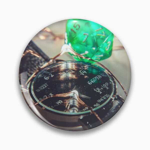 Item preview, Green D20 Dice and Mathematical Focus with Copper Lights designed and sold by MDB_Shop.
