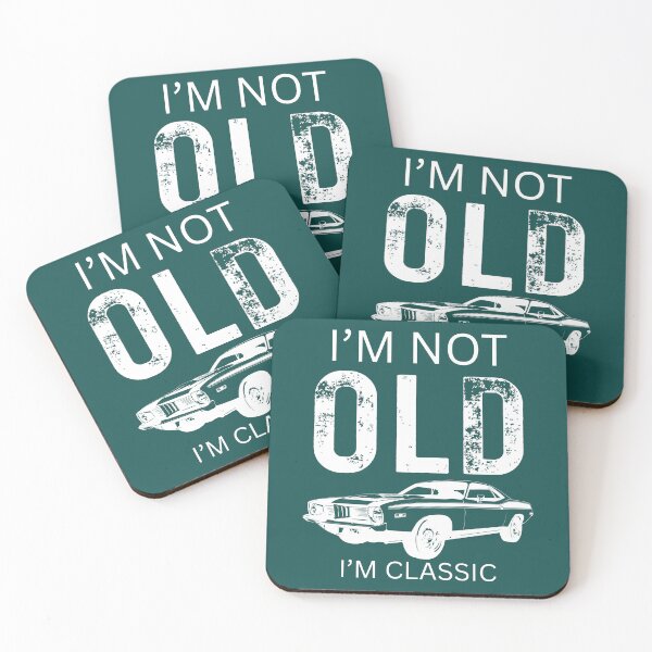 Item preview, Classic American Muscle Car Funny Saying designed and sold by Uniquely Yours.
