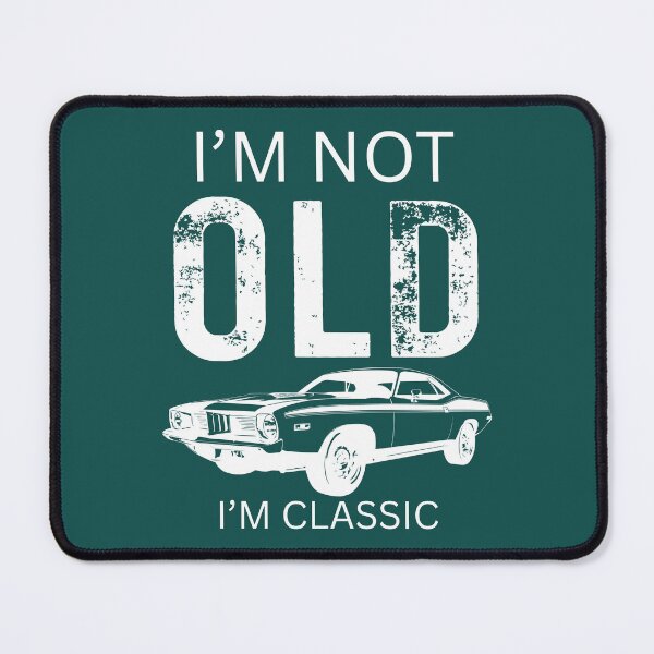 Item preview, Classic American Muscle Car Funny Saying designed and sold by Uniquely Yours.