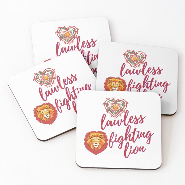 Item preview, lawless fighting lion designed and sold by OSBS-ART.