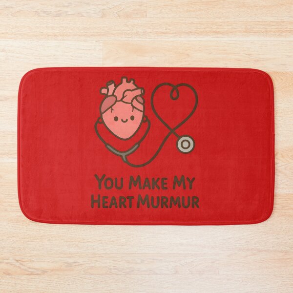Item preview, You Make My Heart Murmur – Funny Vet & Medical Love Design designed and sold by Bettybee00.