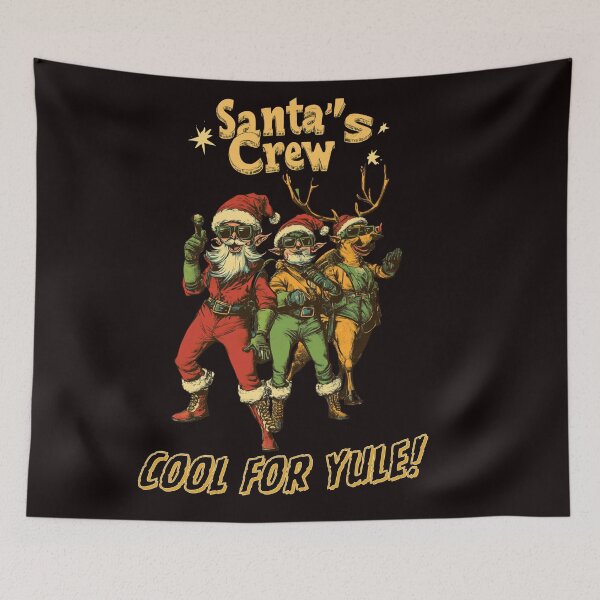 Item preview, Santas Crew-Cool for Yule! designed and sold by  ViralVisionsCreating .