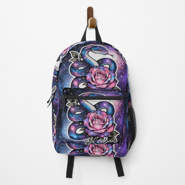 Item preview, Celestial Snake and Rose - Galaxy Tattoo Art designed and sold by CosmicHartonn.