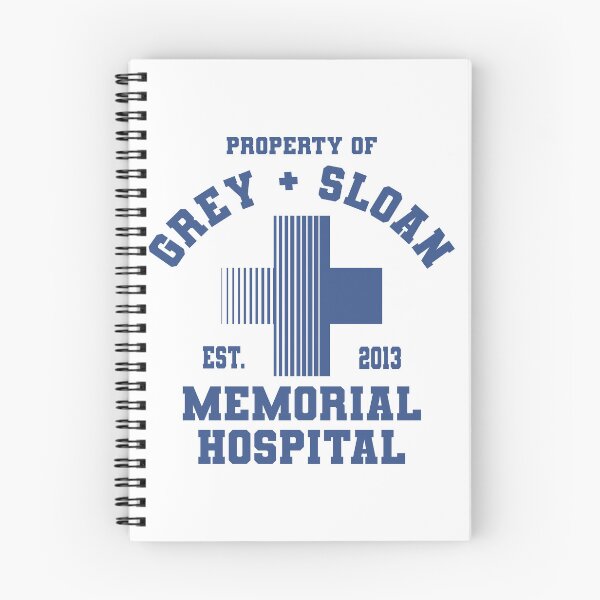 Item preview, Property of Grey + Sloan Memorial Hospital designed and sold by CosmicTornado.