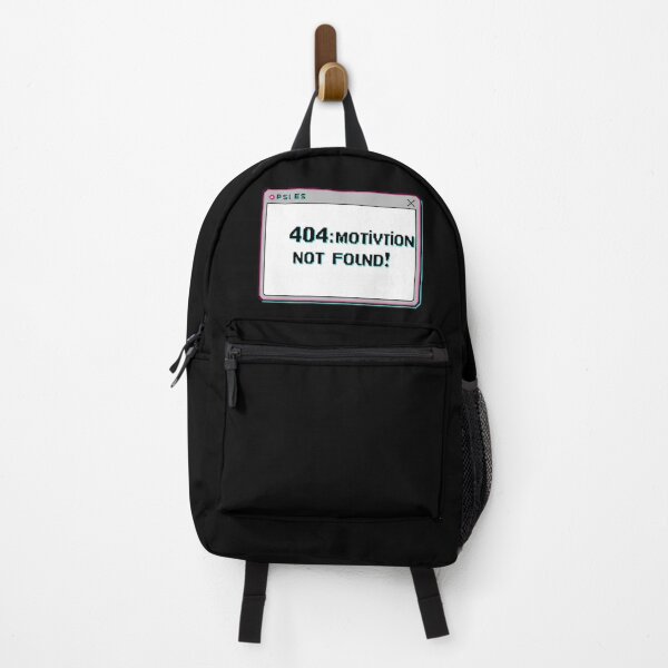 Item preview, 404 Motivation Not Found | Funny Retro Y2K Computer Error Aesthetic designed and sold by Design_Your_Day.