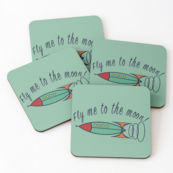 Item preview, Atomic Rockets - Fly me to the moon! designed and sold by Shanna Lenè Hattaway.