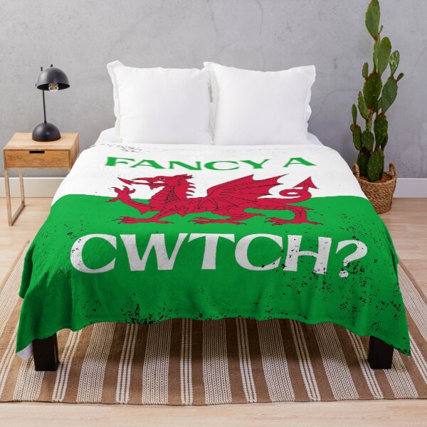 Item preview, Welsh Red Dragon - Fancy a Cwtch? (Vintage Style) designed and sold by Designs by Jesabee.