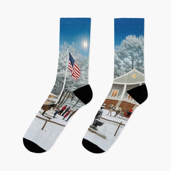 Item preview, Magical Winter Festival with Sleigh Rides & Holiday Cheer designed and sold by plugsnpixels.