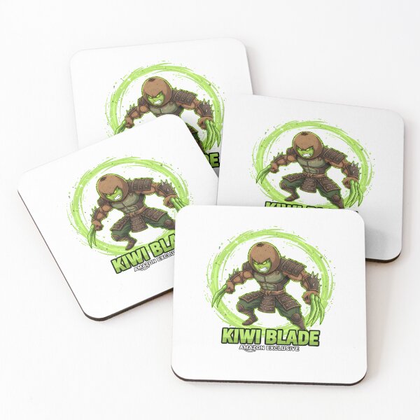 Item preview, Kiwi Blade Furious Warrior Mascot – Anime Fruit Fighter designed and sold by YASS@.
