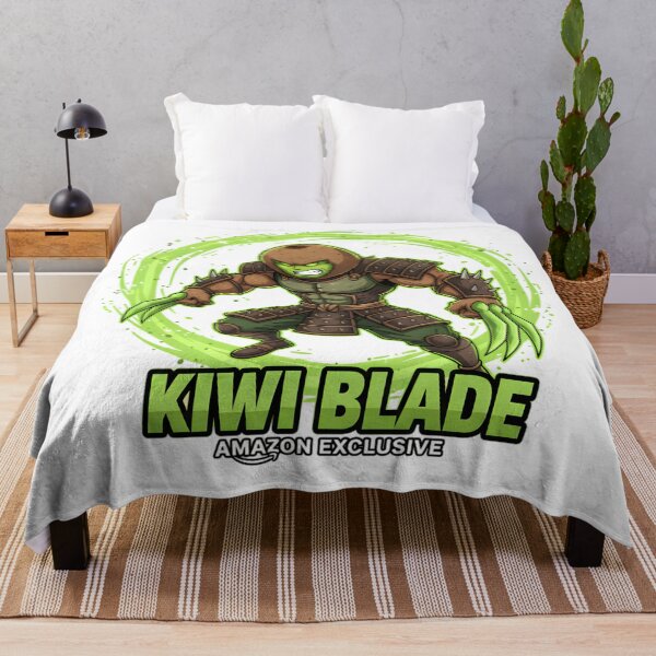 Item preview, Kiwi Blade Furious Warrior Mascot – Anime Fruit Fighter designed and sold by YASS@.