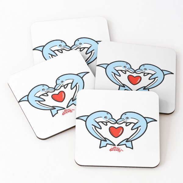 Item preview, Kawaii Dolphins designed and sold by popgoodys.