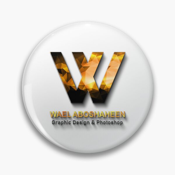 Item preview, Wael Abo Shaheen Logo | Graphic Design T-shirt | Minimal Creative Style designed and sold by Wael.design369.