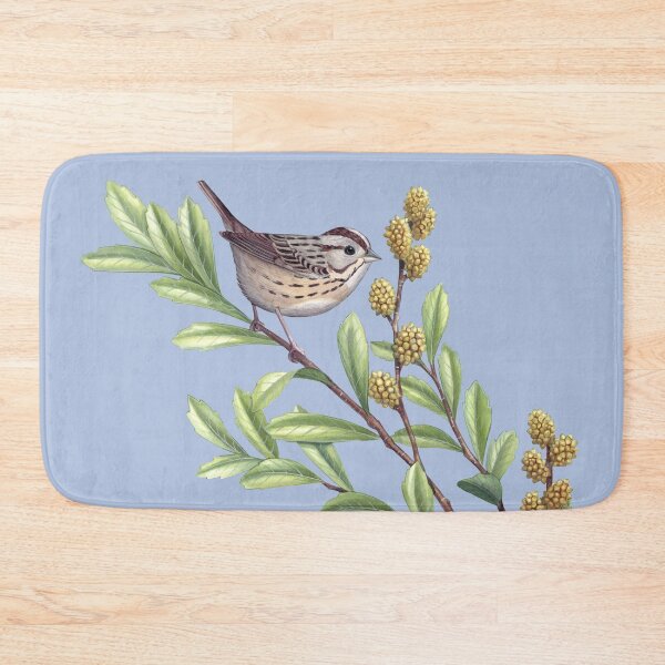 Item preview, Lincoln's Sparrow in Bog Myrtle  designed and sold by JadaFitch.