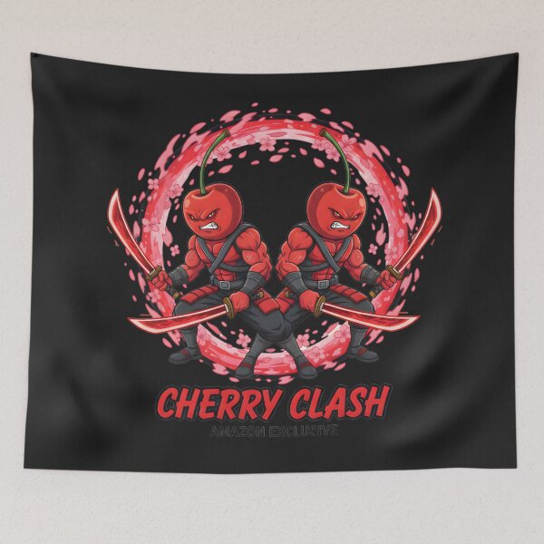 Item preview, Cherry Clash Dual Katana Warrior Team – Anime Fruit Fighters designed and sold by YASS@.