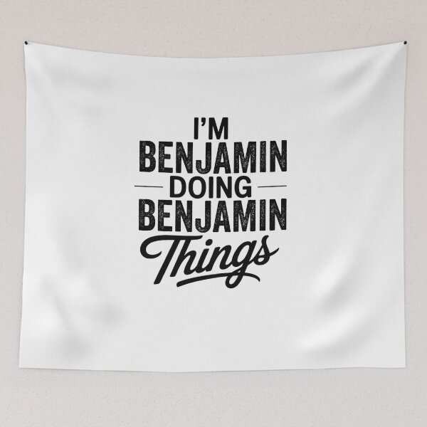 Item preview, I'm Benjamin Doing Benjamin Things designed and sold by Oussinc.