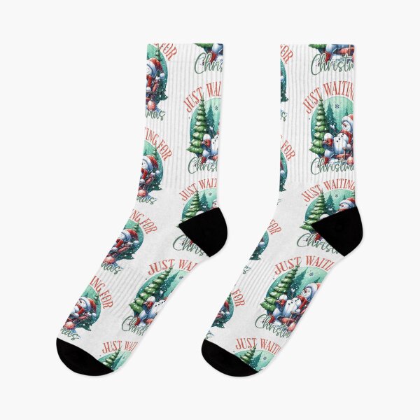Item preview, Just Waiting for Christmas - Patient Snowman Holiday Countdown designed and sold by FuzionRaptor.
