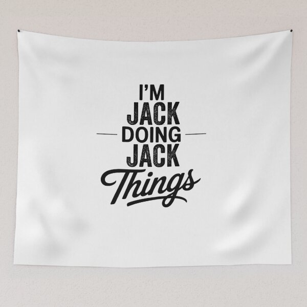 Item preview, I'm Jack Doing Jack Things designed and sold by Oussinc.