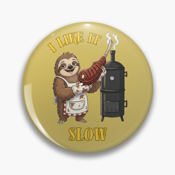 Item preview, Chef Sloth and his smoker designed and sold by Wazzabear Studio.