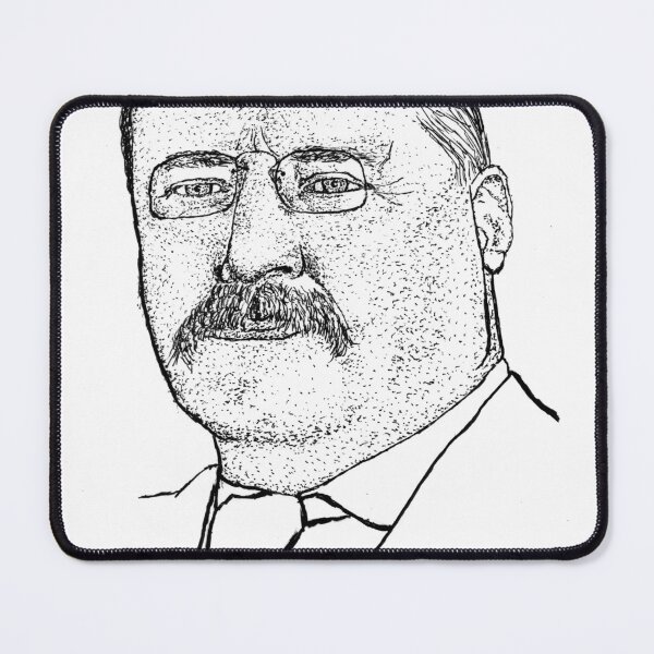 Item preview, Theodore Roosevelt Stipple Portrait - Teddy Roosevelt 26th President Art designed and sold by wbhny.