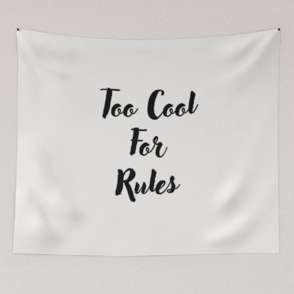 Item preview, Too Cool for Rules designed and sold by LariLoDesigns.
