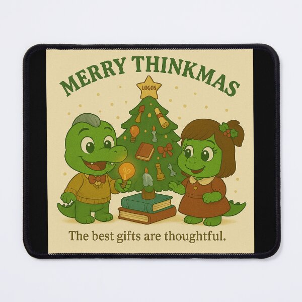 Item preview, Merry Thinkmas designed and sold by CroakysCorner.