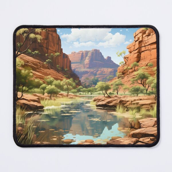 Item preview, Alice Springs Australia Outback Gorge Landscape designed and sold by LaFabricaArt.