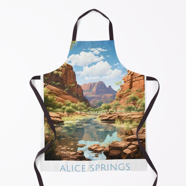 Item preview, Alice Springs Australia Outback Gorge Landscape designed and sold by LaFabricaArt.