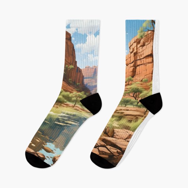 Item preview, Alice Springs Australia Outback Gorge Landscape designed and sold by LaFabricaArt.