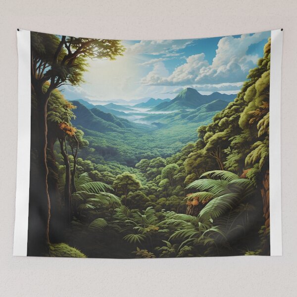 Item preview, Kuranda Rainforest Australia Lush Tropical Landscape designed and sold by LaFabricaArt.