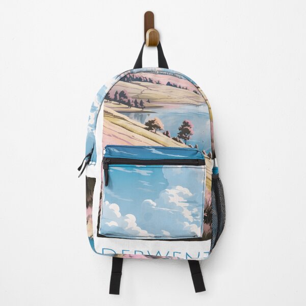 Item preview, Derwent Reservoir England Pastel Hills Landscape Art designed and sold by LaFabricaArt.