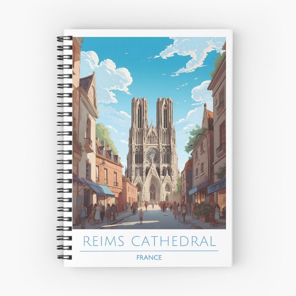 Item preview, Reims Cathedral France Gothic Architecture Art designed and sold by LaFabricaArt.