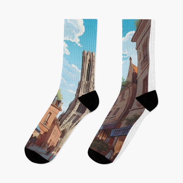 Item preview, Reims Cathedral France Gothic Architecture Art designed and sold by LaFabricaArt.