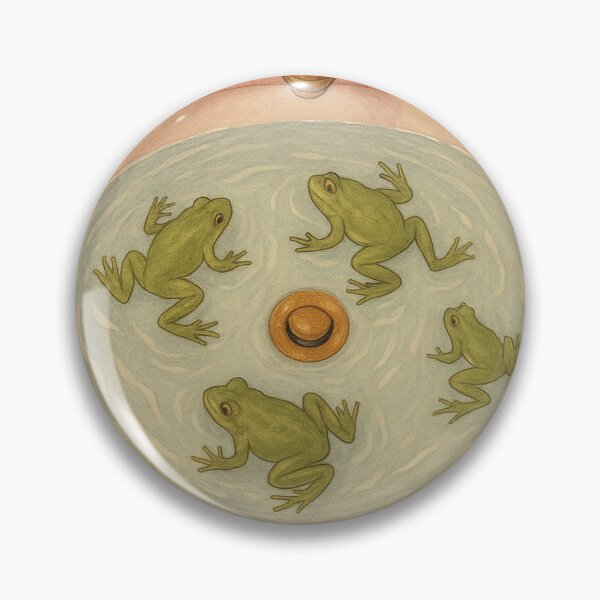 Item preview, Frog Swimming in the Sink designed and sold by thehaywirehoney.