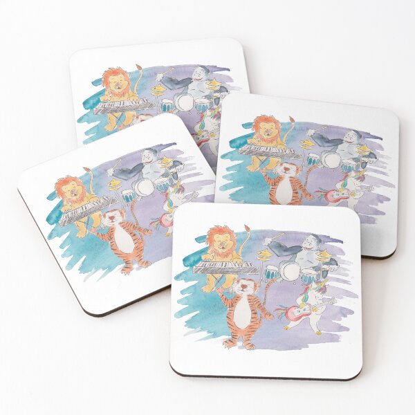 Item preview, Party Animals- Jazz Musicians designed and sold by The Orangutan Gallery.