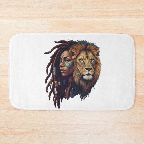 Item preview, Woman Rastafari Lion Reggae Roots  designed and sold by CHRIST5000.