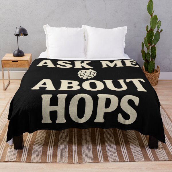 Item preview, Ask Me About Hops – Funny Craft Beer Conversation Starter T-Shirt designed and sold by SablePL.