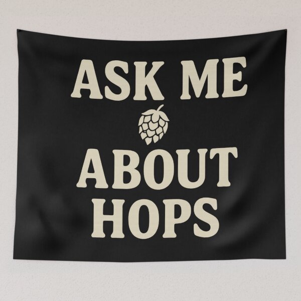 Item preview, Ask Me About Hops – Funny Craft Beer Conversation Starter T-Shirt designed and sold by SablePL.