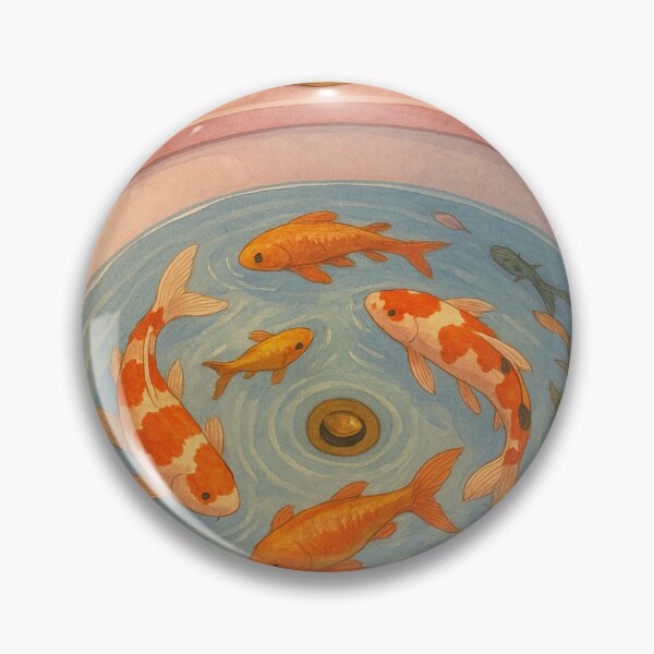 Item preview, Koi in a Sink Bowl designed and sold by thehaywirehoney.