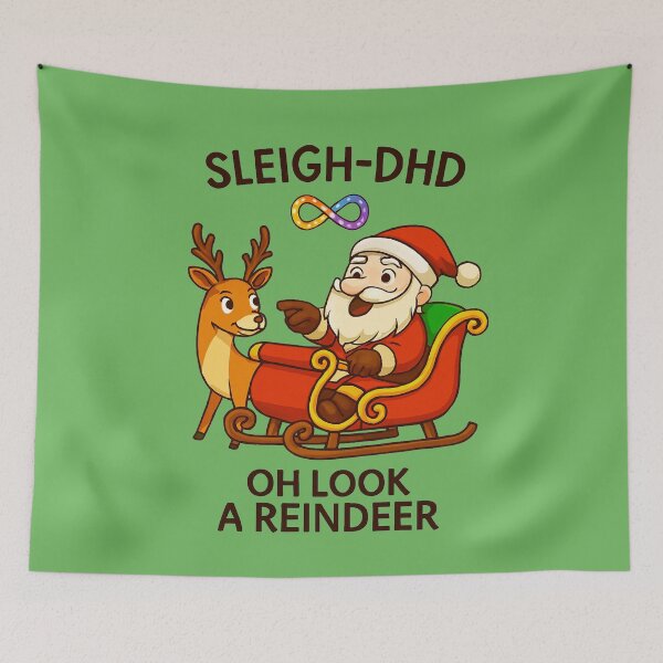 Item preview, Sleigh-DHD designed and sold by Vkinsify.