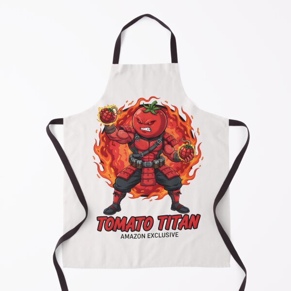 Item preview, Tomato Titan Explosive Warrior – Anime Fire Samurai designed and sold by YASS@.
