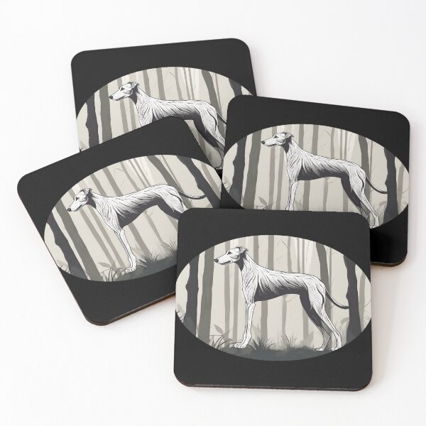 Item preview, Lurcher in the Woods designed and sold by jamesgerardking.