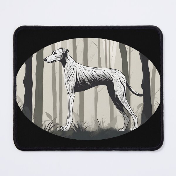 Item preview, Lurcher in the Woods designed and sold by jamesgerardking.