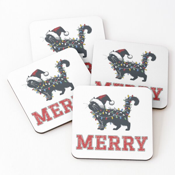Item preview, Christmas Cat | Christmas Lights | Holiday designed and sold by Jcat7.