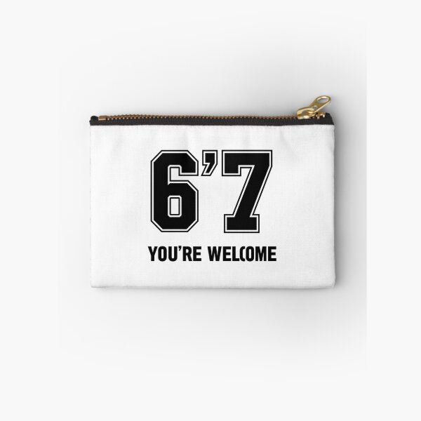 Item preview, 6'7 You're Welcome | Viral Tall Boy Meme T-Shirt designed and sold by Design_Your_Day.